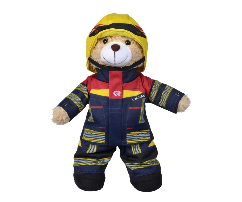 Simba Toys Feuerwehr Plüschbär Rosenbauer, 30cm