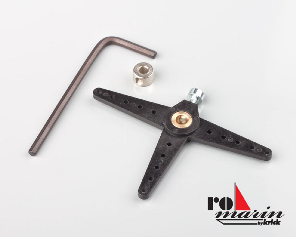 Romarin T-Anlenkhebel Ø3+4 mm