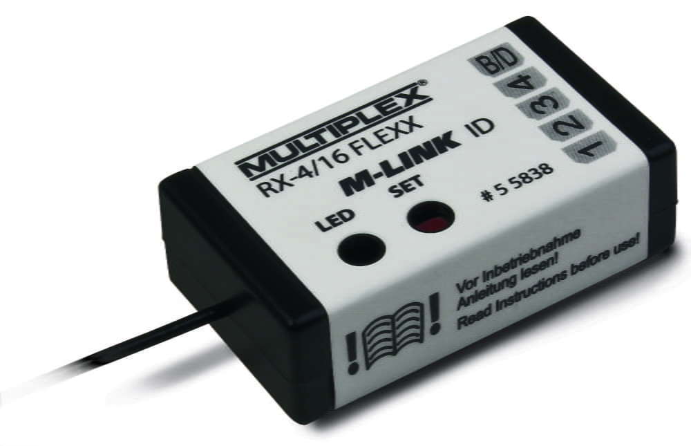 Multiplex Empfaenger RX-4_16 FLEXX M-LINK ID - RC-Zubehoer