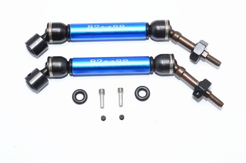 GPM Alu CVD Antriebswelle mit Hex-Adapter hinten blau fuer Traxxas Slash_Stampede 4x4 - RC-Zubehoer