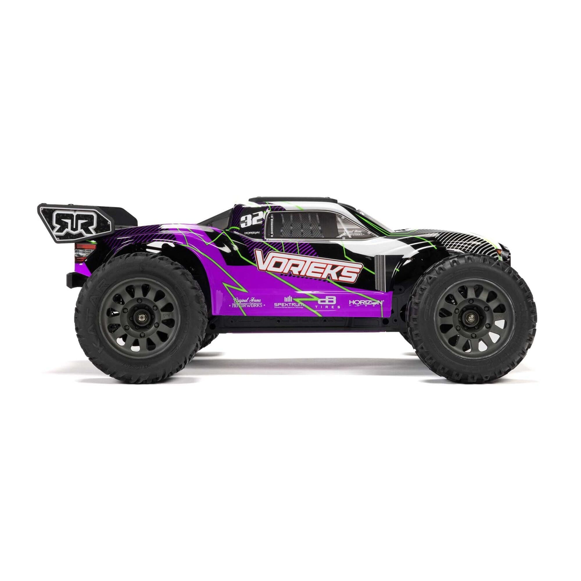 arrma-110-vorteks-mega-550-brushed-2wd-stadium-truck-rtr-mit-akku-lader-purple
