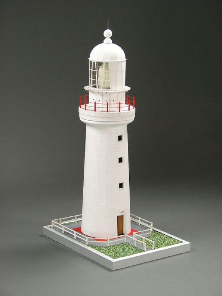 Shipyard Leuchtturm The Cape Otway Lighthouse 1848 Laser Cut 1:72 Kartonbausatz