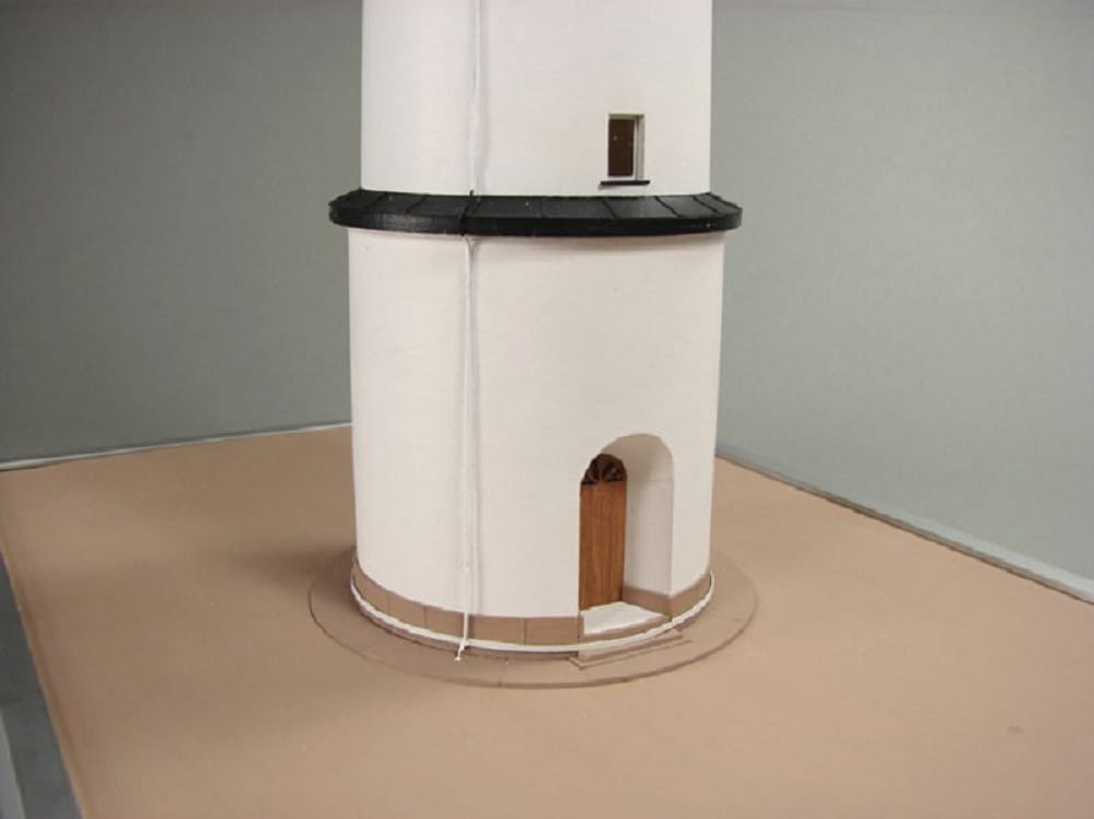 Shipyard Leuchtturm Sälskär Lighthouse Finnland 1868 1:72 Laser Kartonbausatz