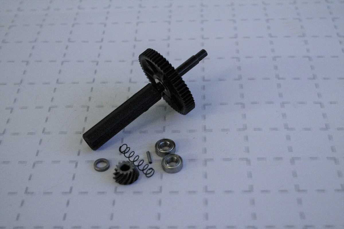 Drive - Fly Models Hauptzahnrad-_Kegelradeinheit hinten _Stahl_ - RC-Zubehoer