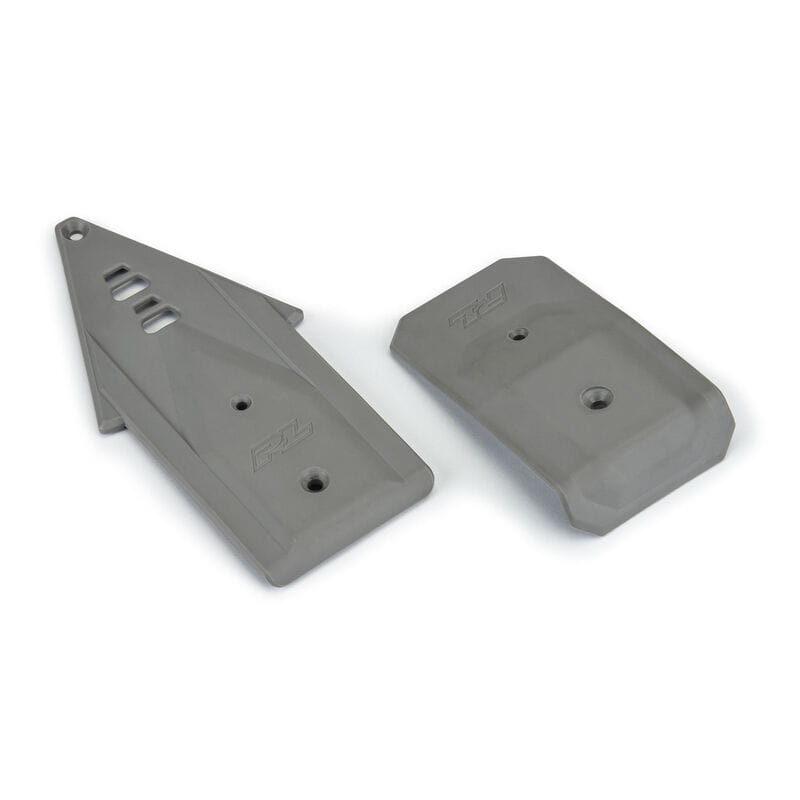 Proline Bash Armor Front_Rear Skid Plates _Stone Gray_ for ARRMA 3S Vehicles - RC-Zubehoer