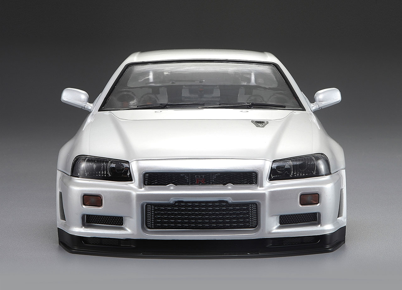 Killerbody Nissan Skyline R34 Karosserie Perl Weiß 195mm RTU