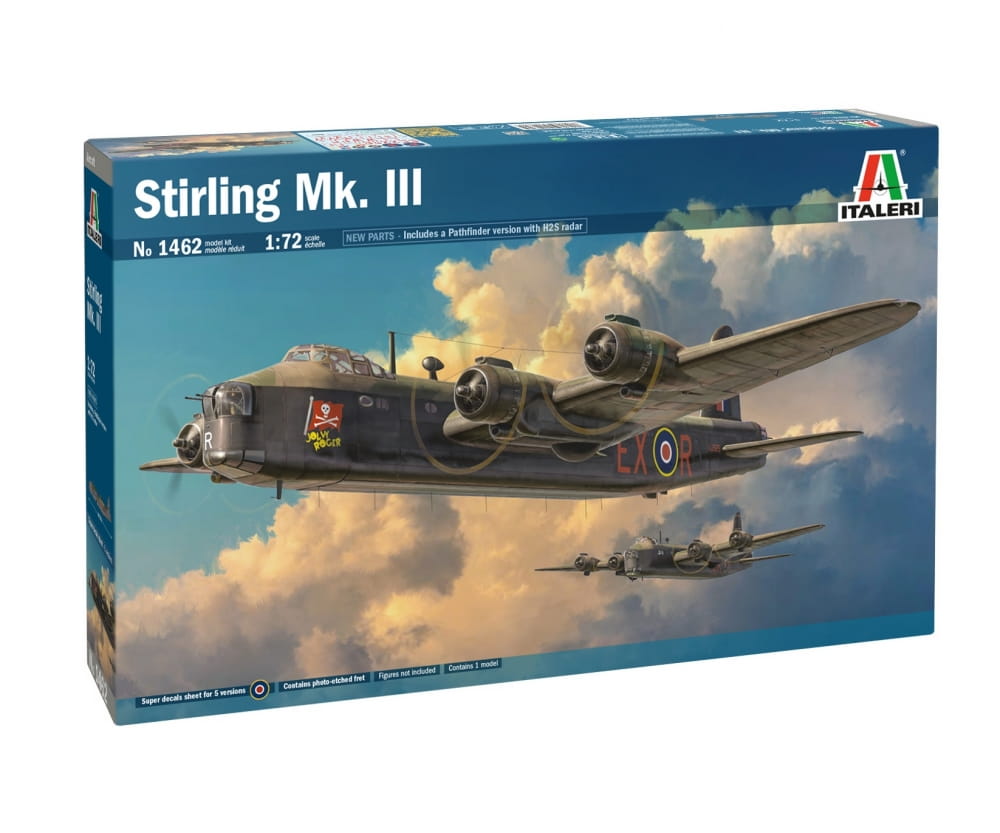 Italeri 1:72 British Stirling Mk. III Italeri 1:72 British Stirling Mk. III
