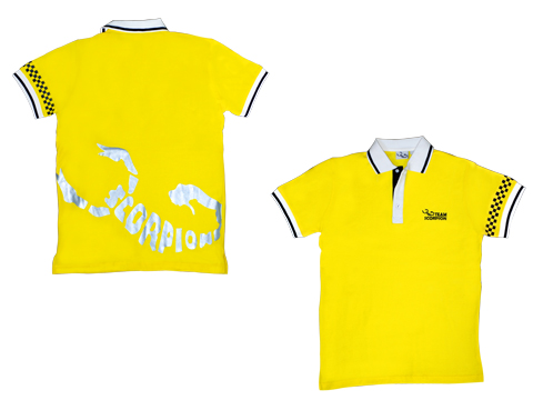 Scorpion Scorpion Polo Shirt (Yellow-S)