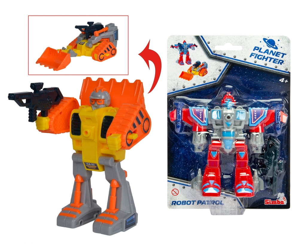 Simba Toys PF Space Bot Pro, 2 Sortiert Lieferumfang 1 Stück