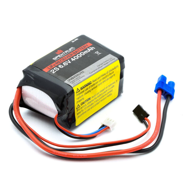 Spektrum 4000mAh 2S 6_6V Li-Fe Empfaengerakku - RC-Zubehoer