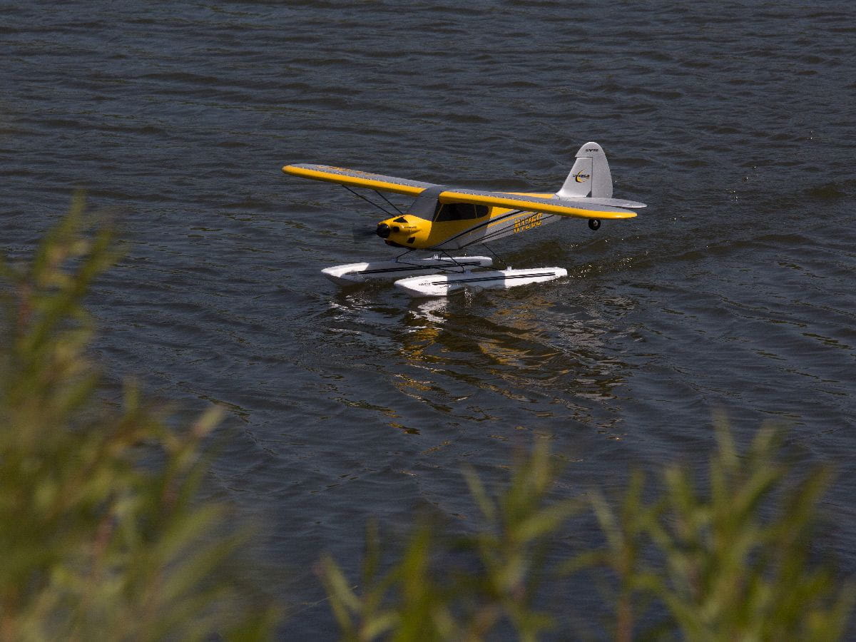 HobbyZone Carbon Cub S 2 RTF Basic RC Flugzeug mit SAFE