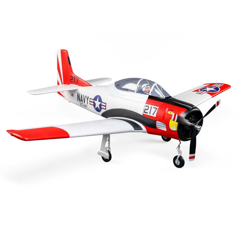 E-flite RC Flugzeug T-28 Trojan 1.2m mit Smart PNP