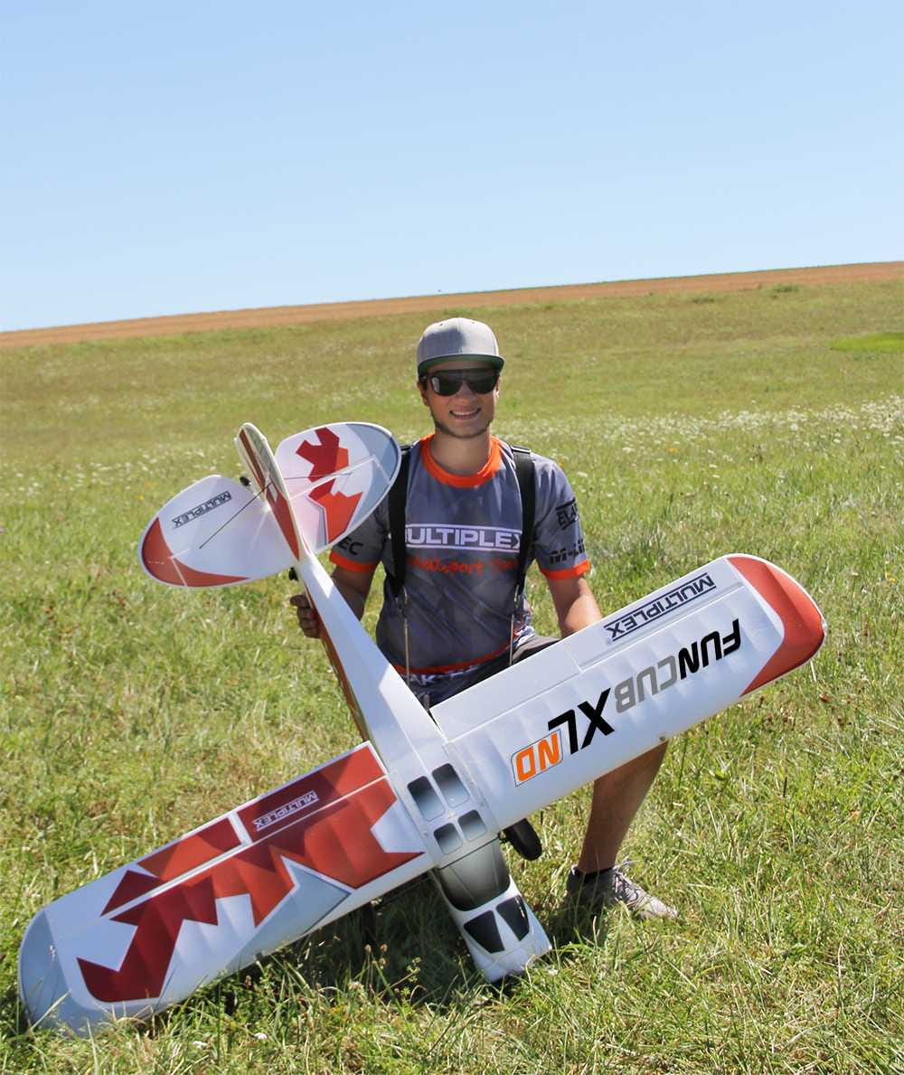 Multiplex RC Flugzeug BK FunCub XL ND Baukasten Multiplex RC Flugzeug BK FunCub XL ND Baukasten