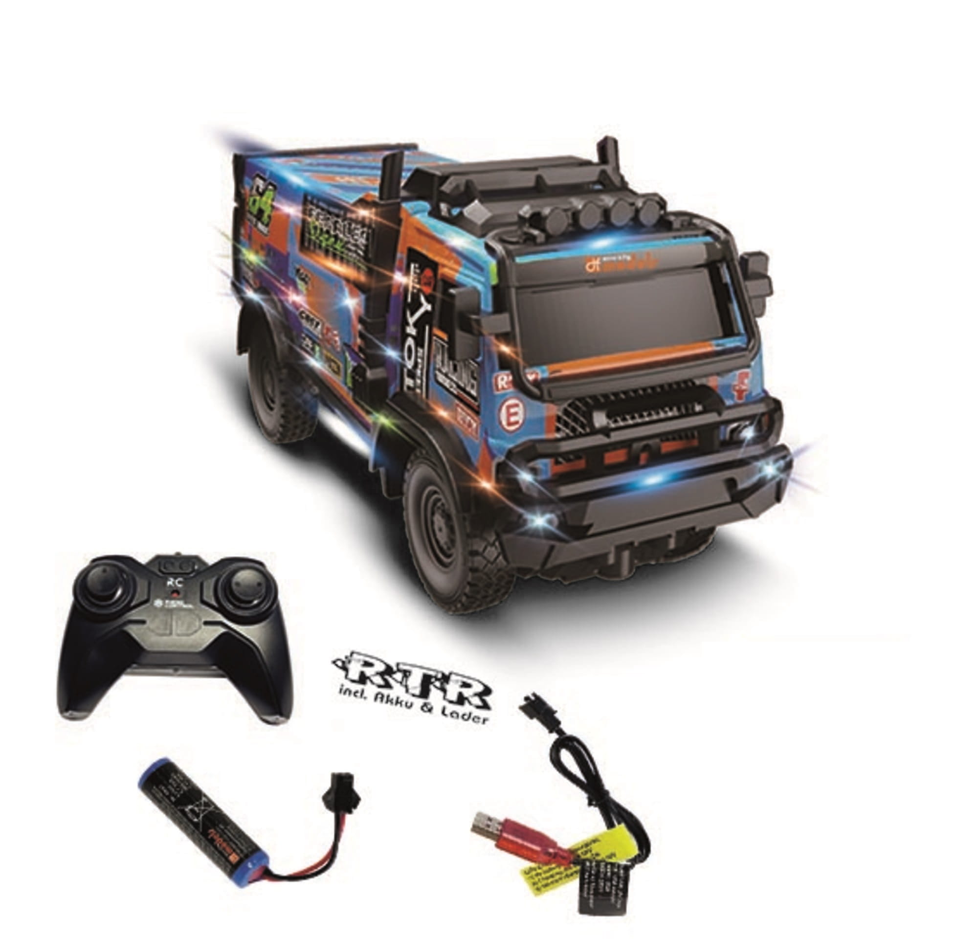 DF Models Mountain Truck Rally Van 1_18 RTR mit Akku