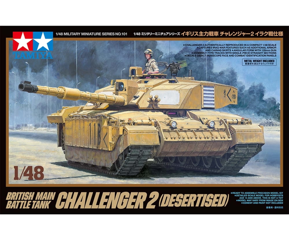 Tamiya 1:48 Brit. KPz Challenger 2 (Wüste)