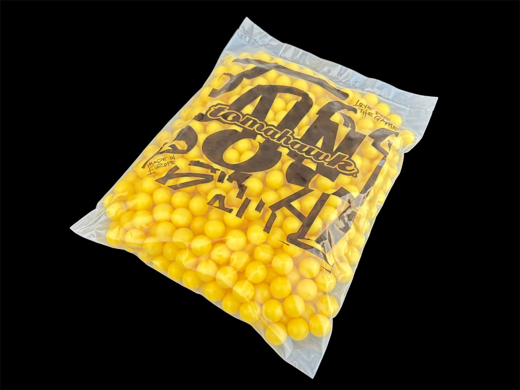 Tomahawk Zero Paintballs .68 Kaliber 1000 Stueck Field Paint Gelb