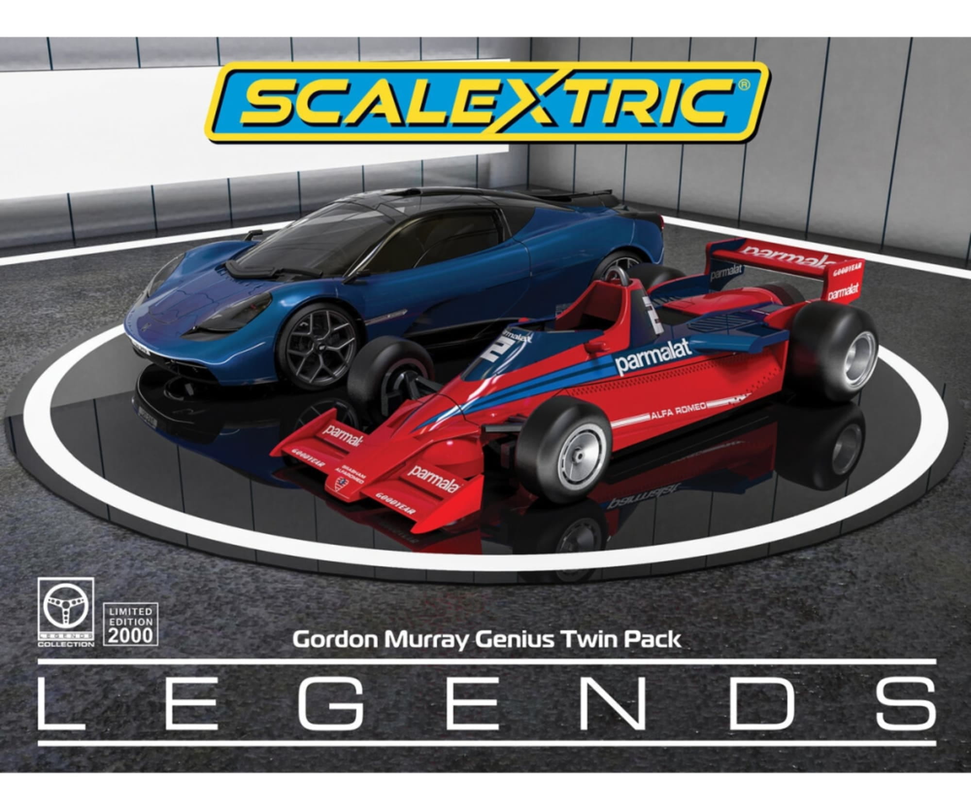 Scalextric 1_32 Gordon Murray Design Gen. Twin Pack - RC-Zubehoer