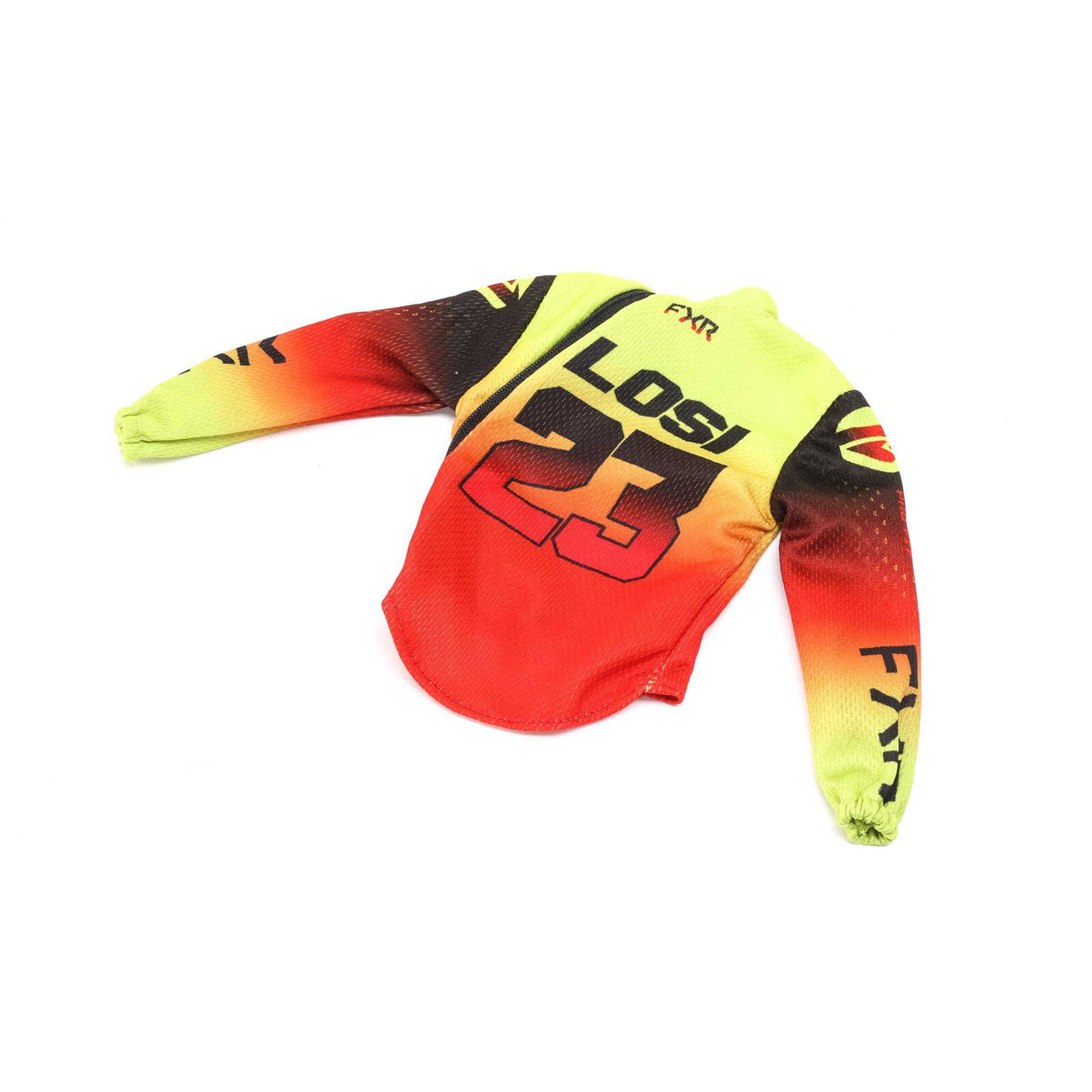 Losi Fahrer Figur Jersey Set FXR_ Motorrad Promoto-MX - RC-Zubehoer