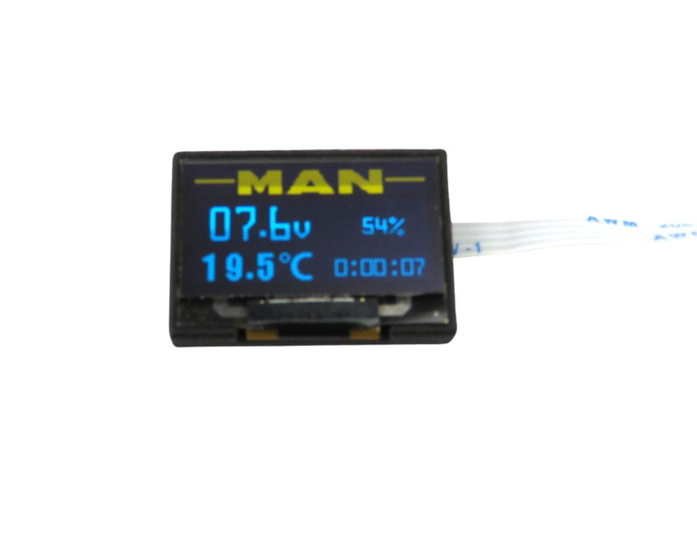 Thicon LCD-Tacho für LKW und Baumaschinen