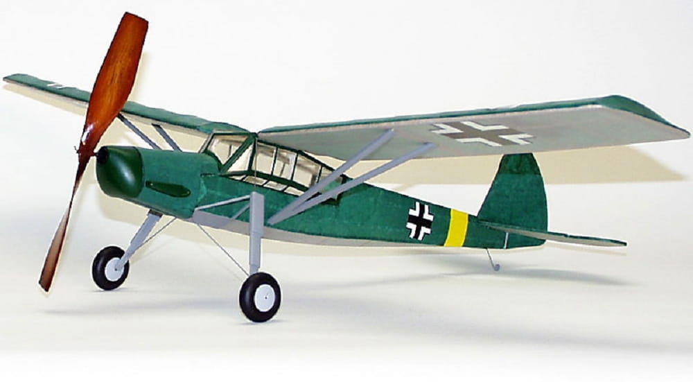 Dumas Aircraft Flugzeug Fieseler 156 Storch Balsabausatz Dumas Aircraft Flugzeug Fieseler 156 Storch Balsabausatz