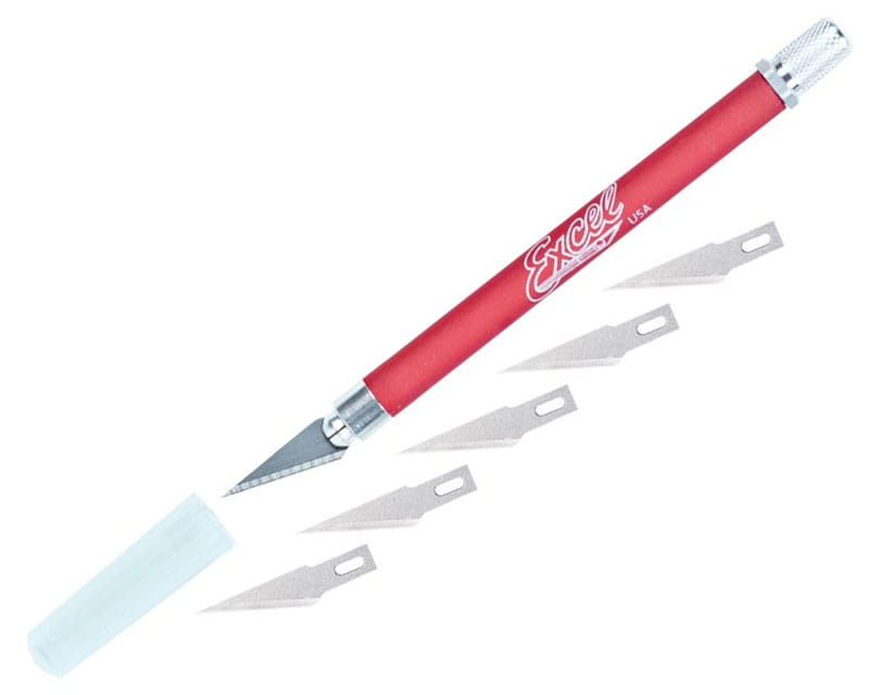 Krick Messer K18 m.5 Klingen sortiert - RC-Zubehoer
