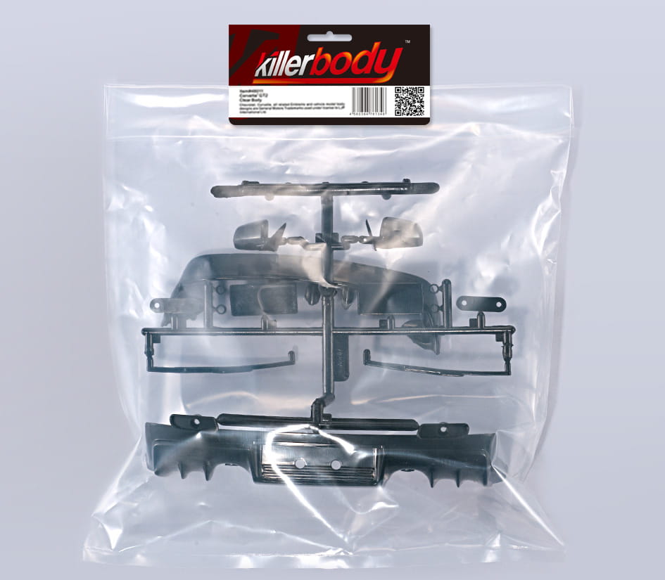 Killerbody Mitsubishi Lancer Evo X_ Plastik Anbauteile 1 _Stossstangen_ - RC-Zubehoer