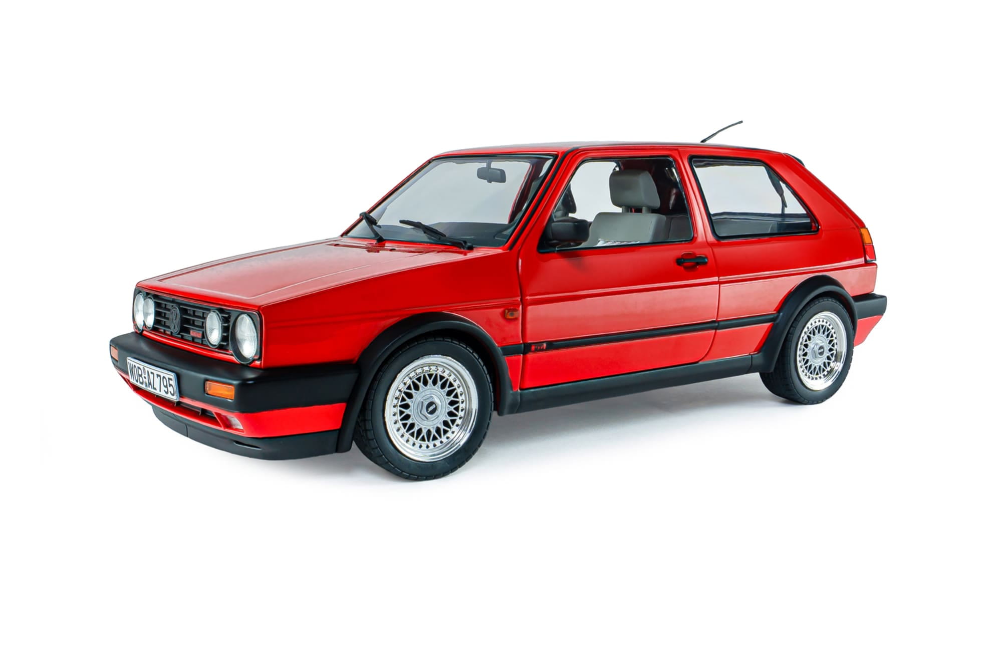 Solido 1_18 VW Golf 2 GTI mars rot 1984 Modellauto - RC-Zubehoer
