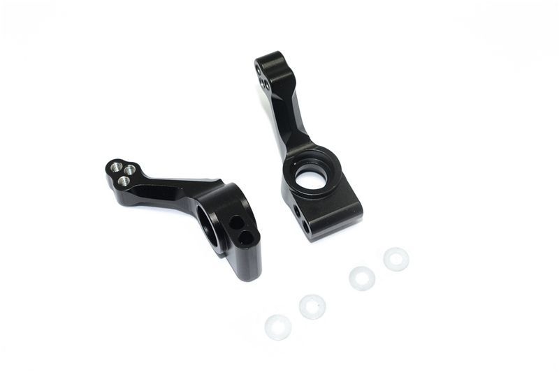 GPM Alu Radtraeger hinten schwarz fuer Traxxas Slash 2WD - RC-Zubehoer