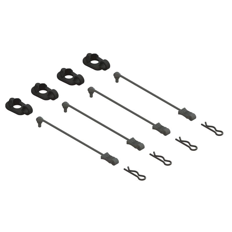 Arrma Karosserie Clip and Pad Set - RC-Zubehoer