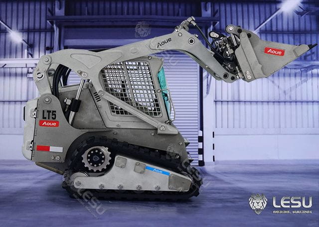 Thicon 1_14 Kompaktlader mit Kettenfahrwerk weiss_schwarz Bausatz - RC-Zubehoer