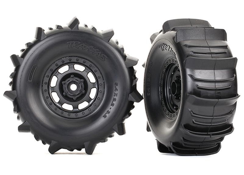 Traxxas Reifen auf Felge montiert BFGoodrich Paddle Reifen _2_ - RC-Zubehoer