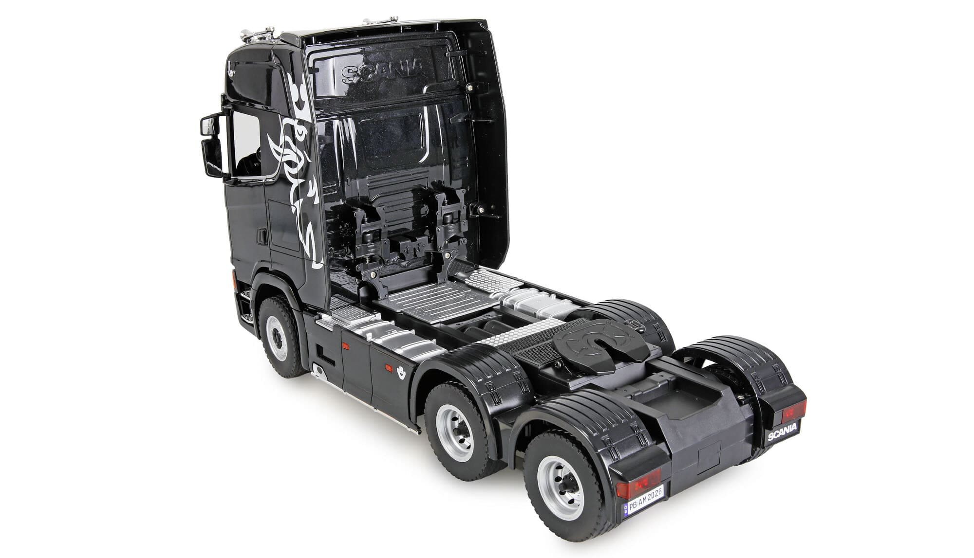 Amewi Scania 770 S 6x4 RC Zugmaschine RTR 1_18 Schwarz