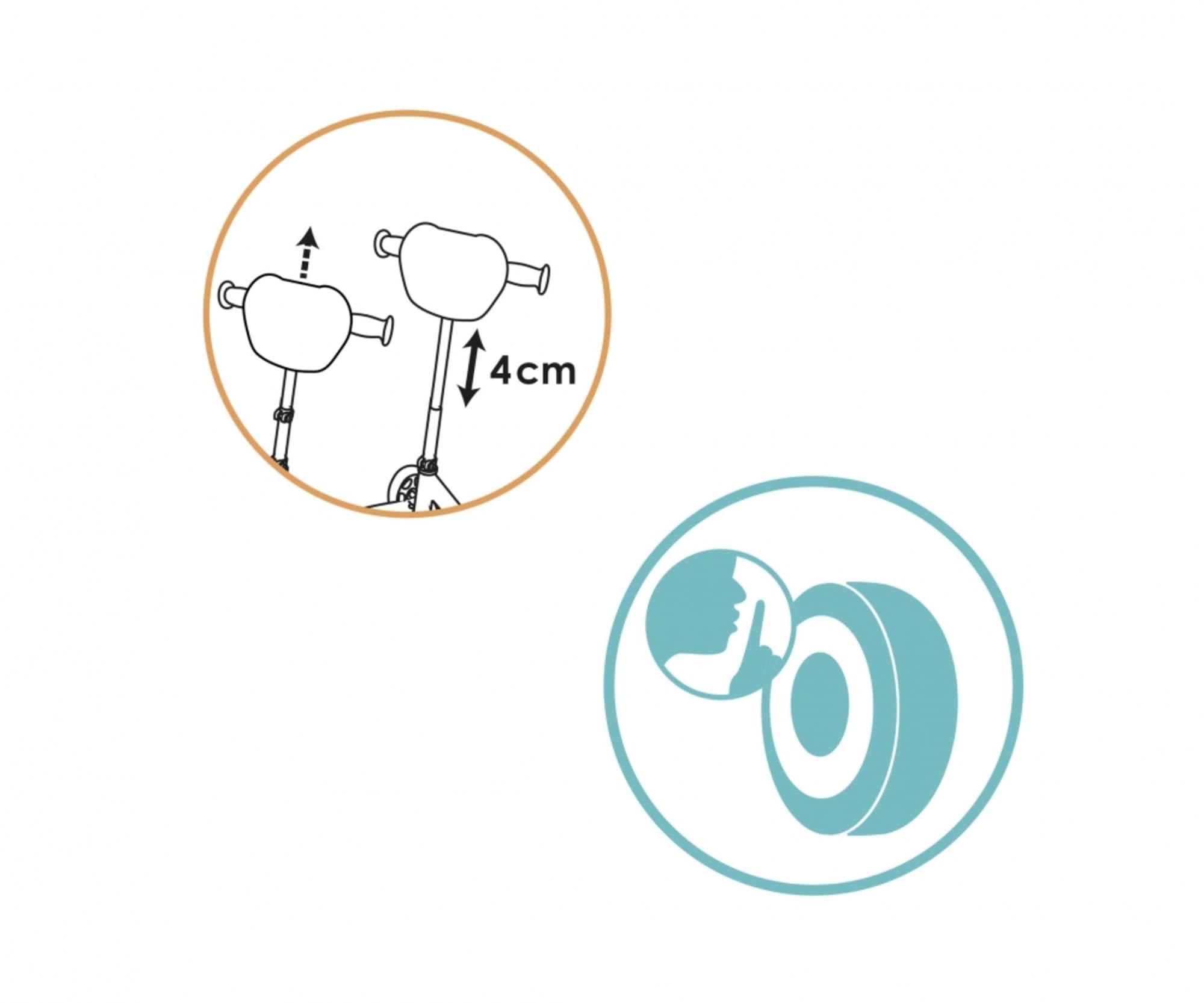 Smoby Stitch Roller_ 3 Raeder - RC-Zubehoer
