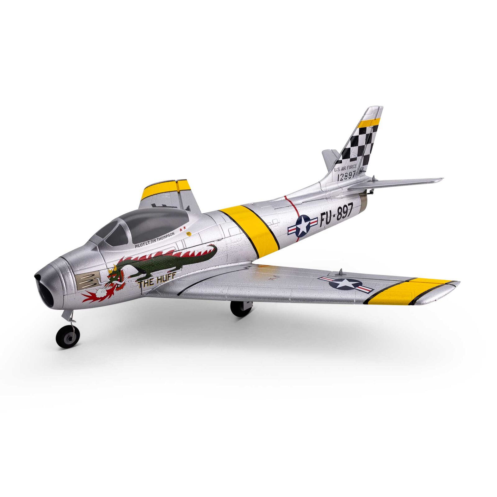 Sabre UMX F-86 EDF Impeller Jet Spektrum BNF Basic Version E-Flite Sabre F86 30mm UMX Micro Jet BNF Basic