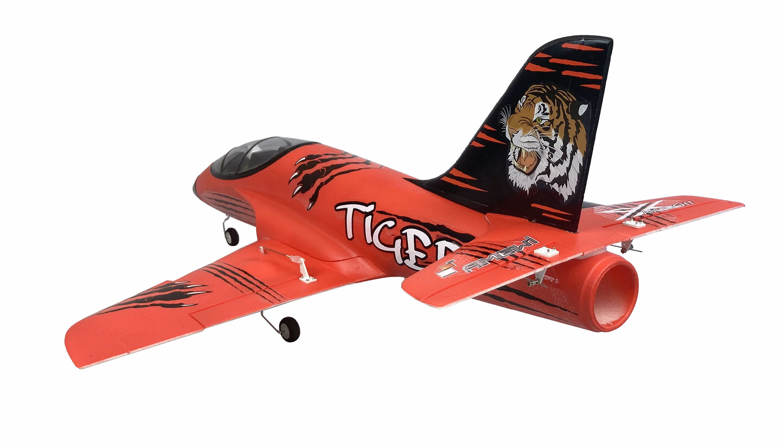 Amewi RC Flugzeug AMXFlight Tiger S Jet 55mm EDF PNP rot Amewi RC Flugzeug AMXFlight Tiger S Jet 55mm EDF PNP rot