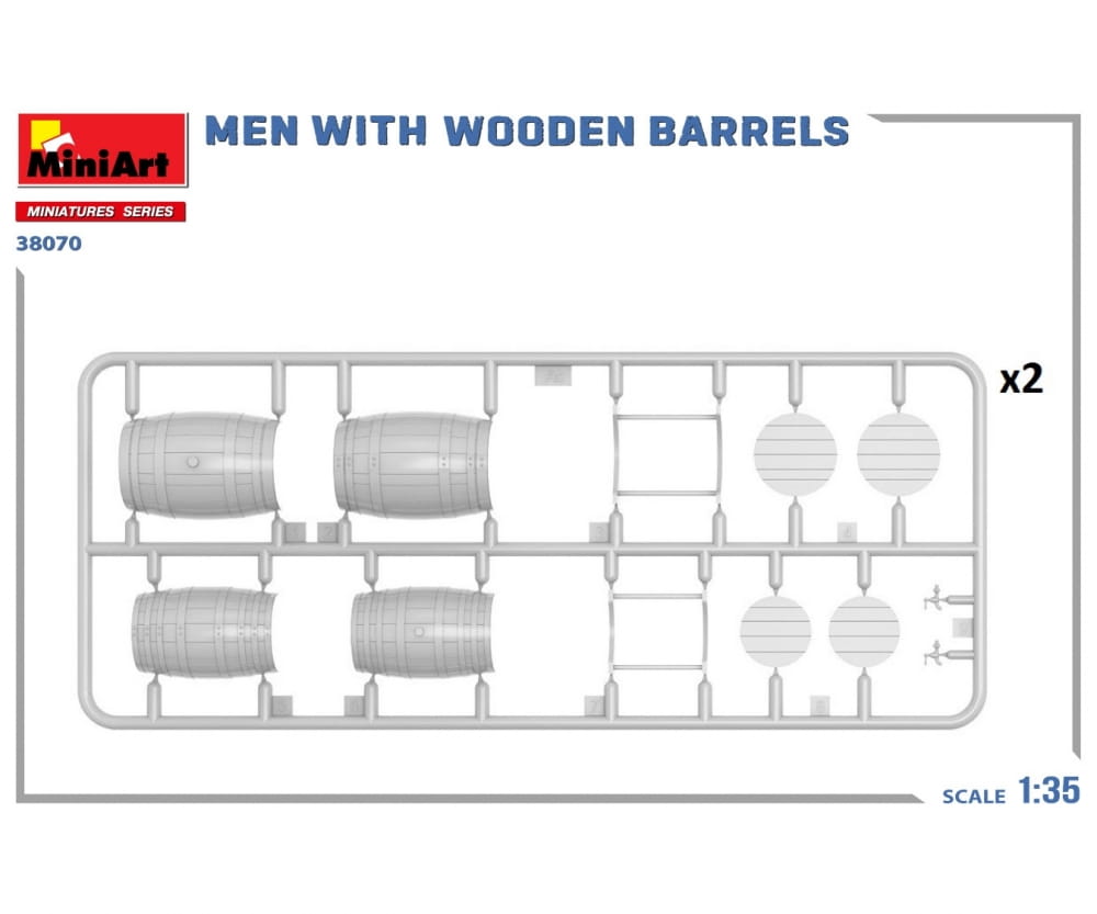 miniart 1 35 fig set maenner mit holzfaessern Plastikmodellbau von Miniart 1-35 fig set maenner mit holzfaessern