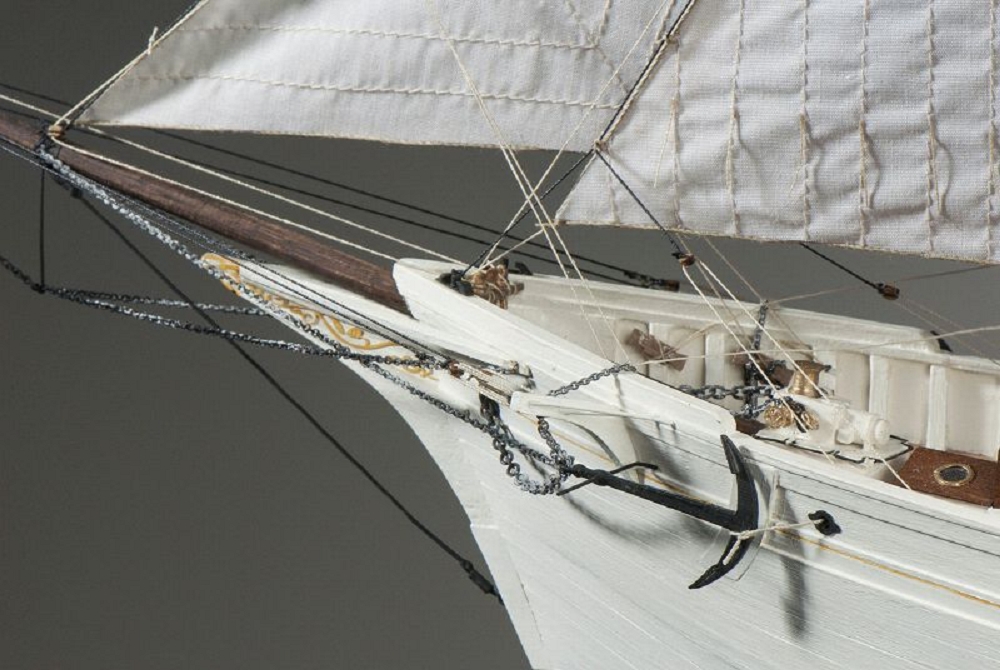 Krick Dusek La Belle Poule Segelschulschiff französischen Marine 1:50 Holz Baukasten