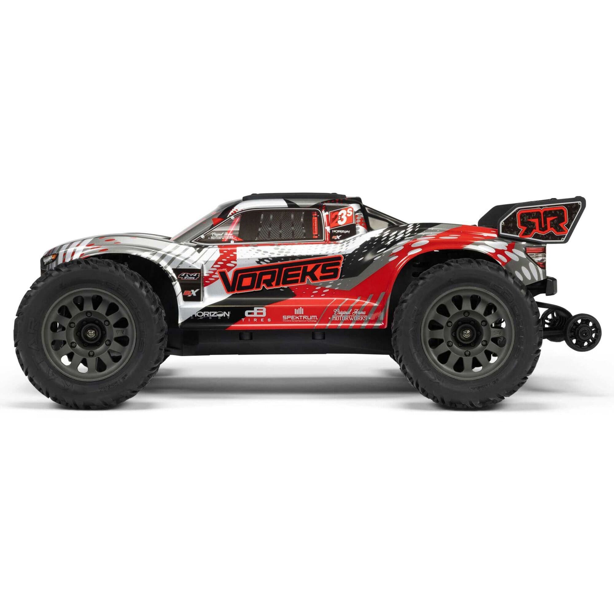 Arrma 1_10 VORTEKS 223S DSC 4X4 RTR Brushless Stadium Truck Rot - Ersatzteil Arrma 1_10 VORTEKS 223S DSC 4X4 RTR Brushless Stadium Truck Rot Ersatzteil