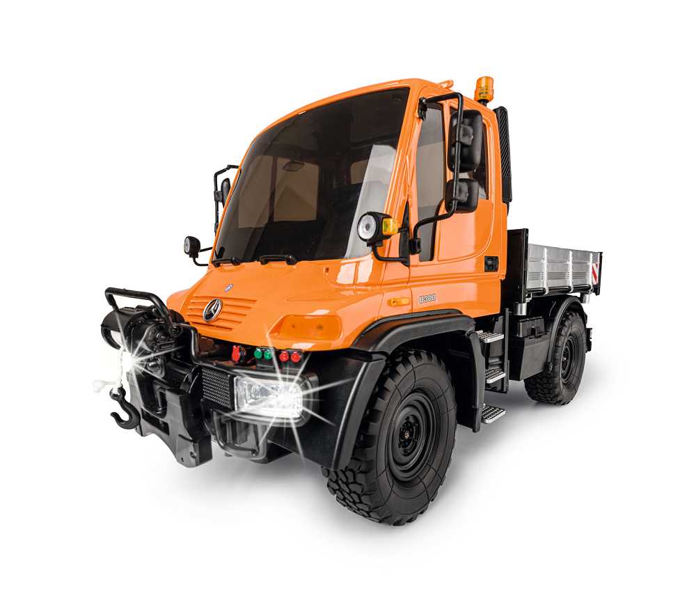 Carson RC Unimog U 300 1:12 RTR 2,4 GHz mit LED, Sound & 60 Min. Fahrzeit Carson RC Unimog U 300 1:12 RTR 2,4 GHz mit LED, Sound & 60 Min. Fahrzeit