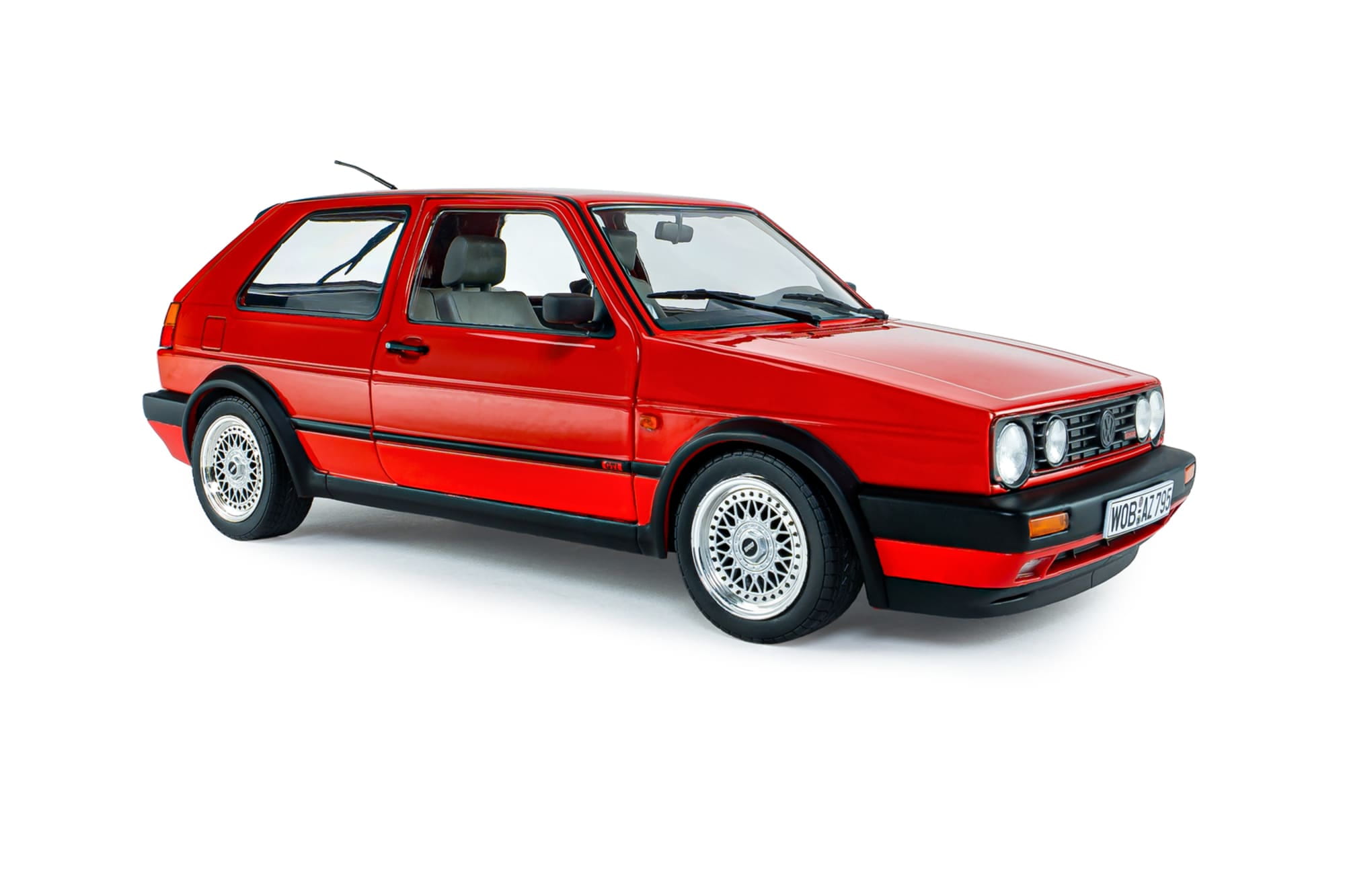 Solido 1_18 VW Golf 2 GTI mars rot 1984 Modellauto - RC-Zubehoer