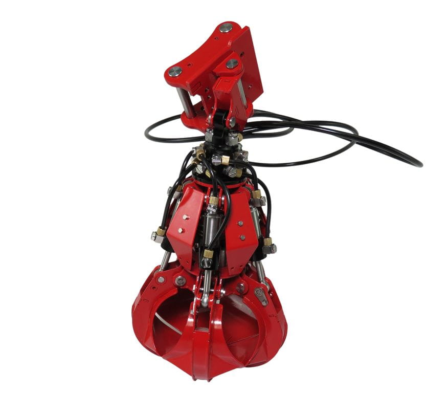 Lesu Schrottgreifer hydraulisch für 36t-/ET26-/Mobil-Bagger