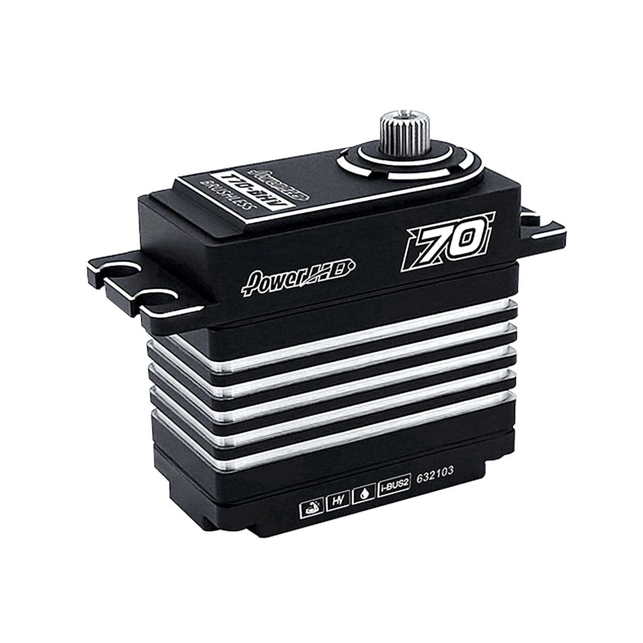 Power HD T70-BHV HV CNC Brushless Digital Servo 70_0KG_0_12sec_8.4V - RC-Zubehoer