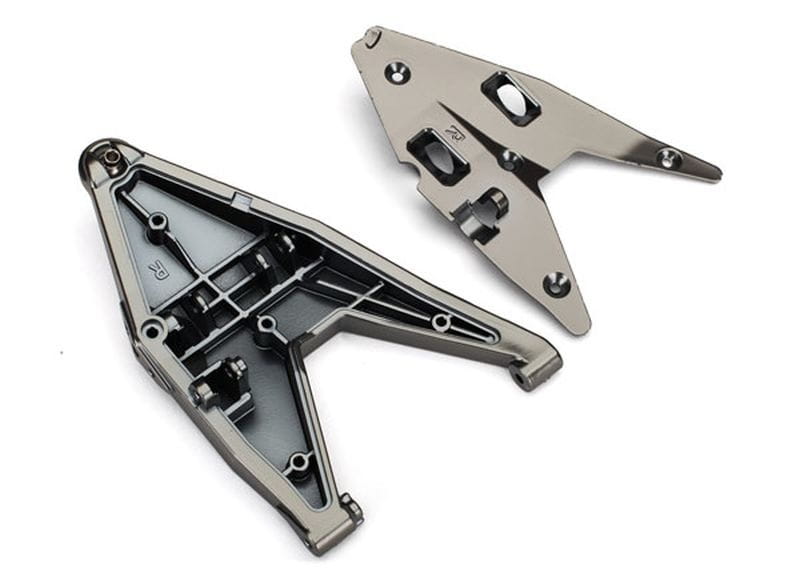 Traxxas Querlenker unten rechts _satin schwarz chrome-plated_ _mit H - RC-Zubehoer