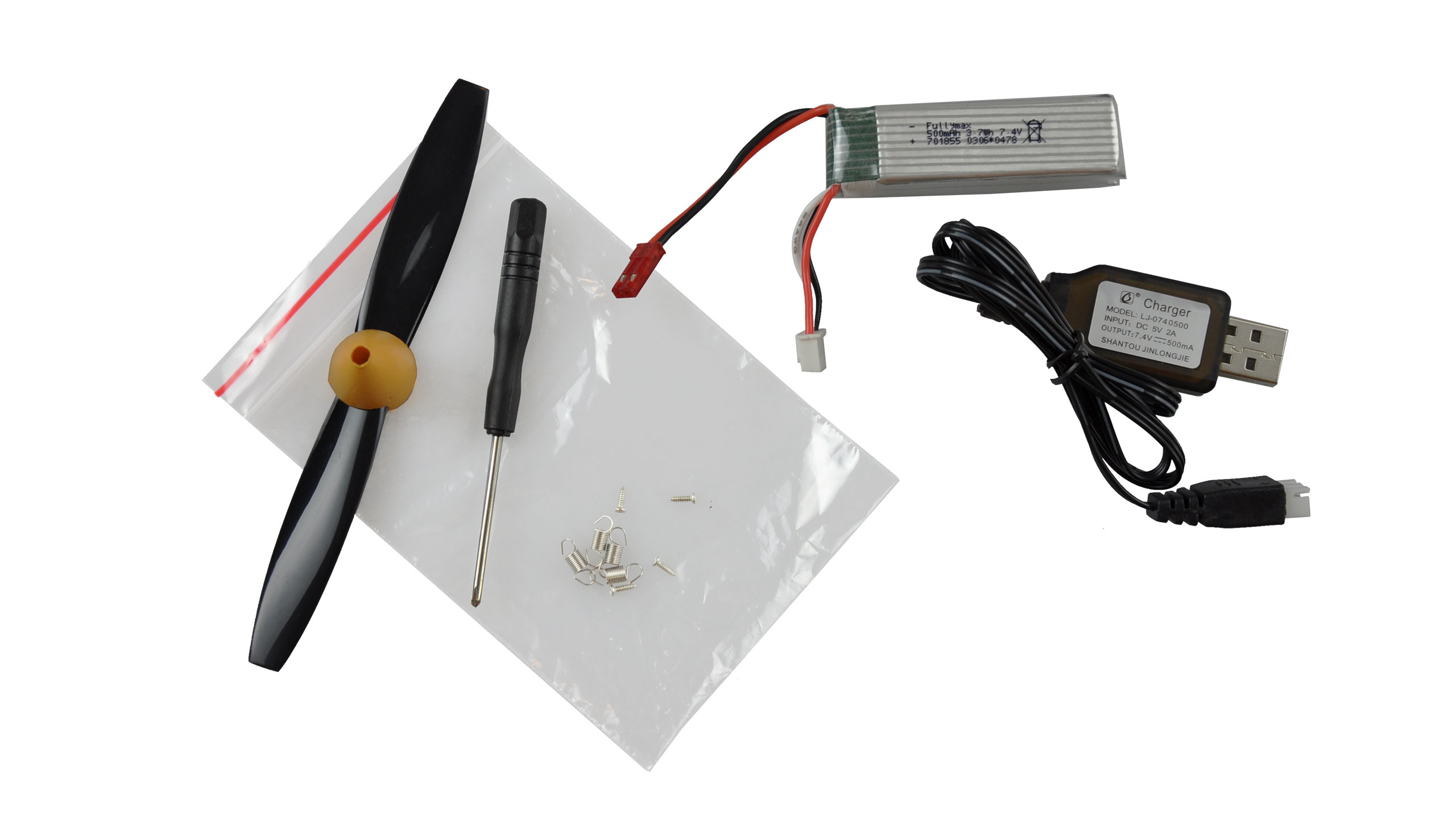 Amewi Skylark 3D RC Flugzeug RTF in Gelb mit Brushless Motor