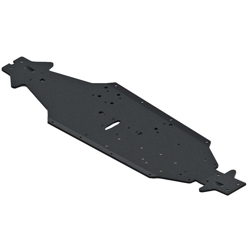 Arrma AR320444 Chassis LWB Aluminum Black Talion - RC-Zubehoer