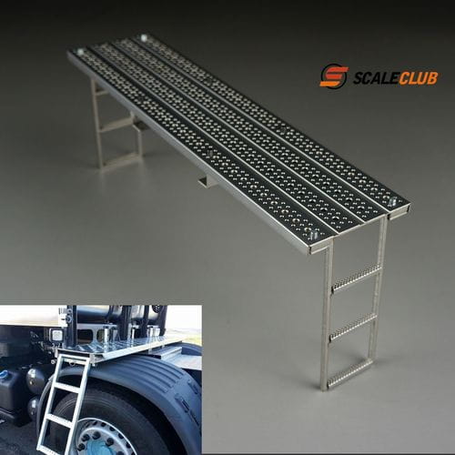 Thicon ScaleClub 1_14 Rahmenlaufsteg V2A mit Ausziehleitern - RC-Zubehoer