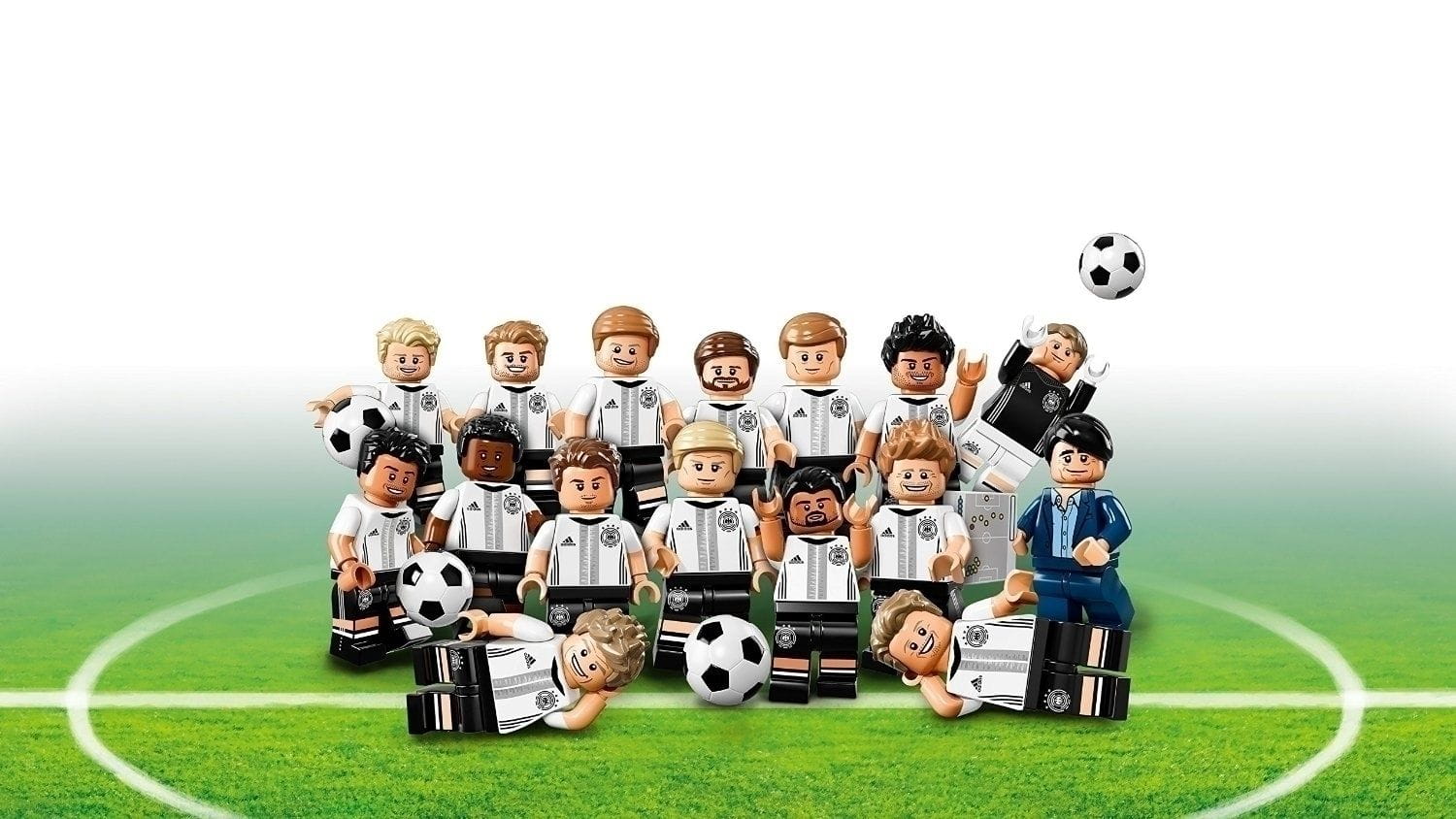 Lego Minifigur Thomas Müller Nummer 13 1 Stück DFB Die Fußball Mannschaft Limitiert