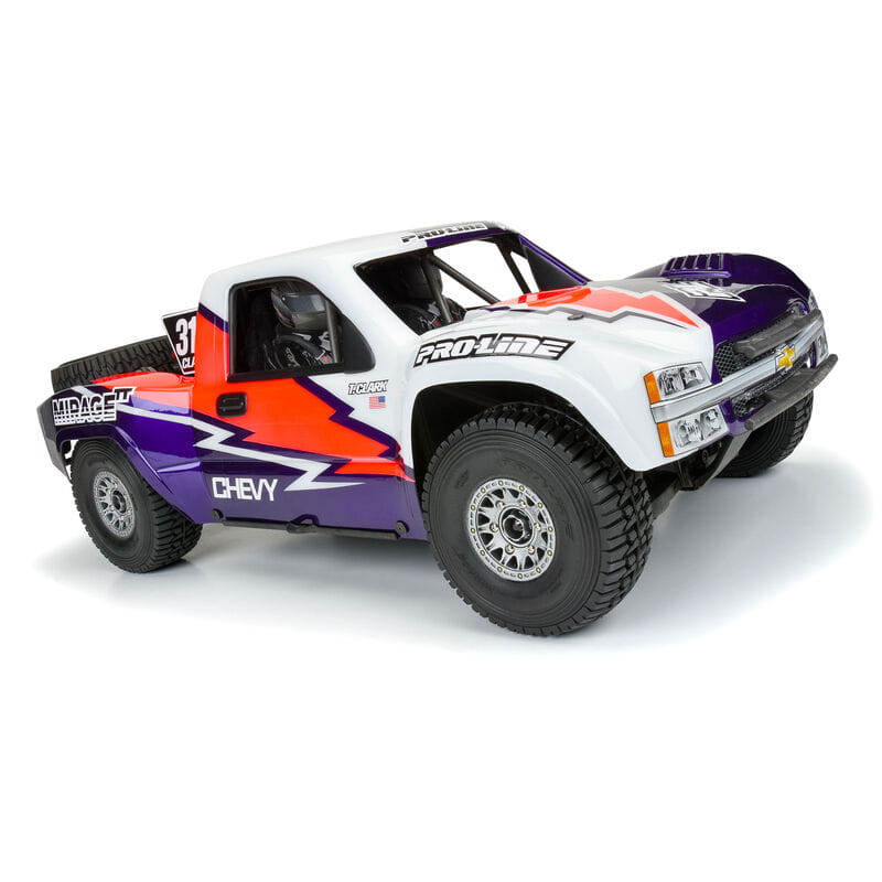 Proline Karosserie 1_7 Pre-Cut 2007 Chevy Silverado unlackiert Klar_ Unlimited Desert Racer - RC-Zub
