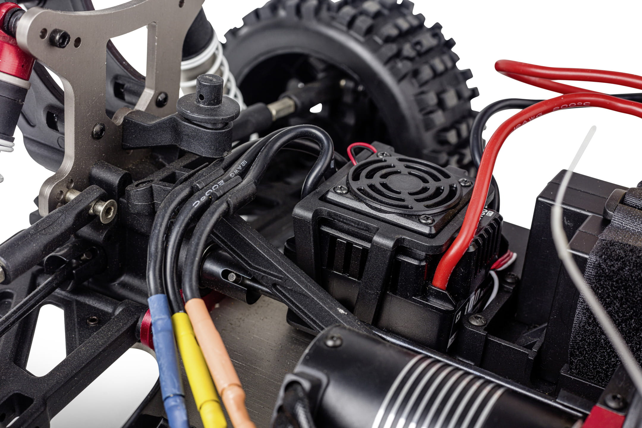 Carson 1_8 Virus 4_2 XL Brushless RTR Offroad Buggy 80 km_h - LiPo Akku und 2.4 GHz Schwarz - Tuerkis