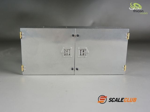 ScaleClub 1_14 Staubox 141mm mit Doppeltueren V2A - RC-Zubehoer